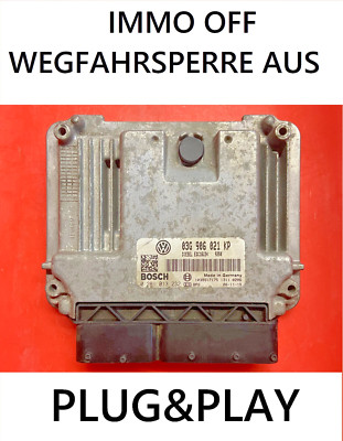 IMMO OFF GOLF PLUS 1.9 TDI BXF ECU 0281013232 - 03G906021KP /FastCourier