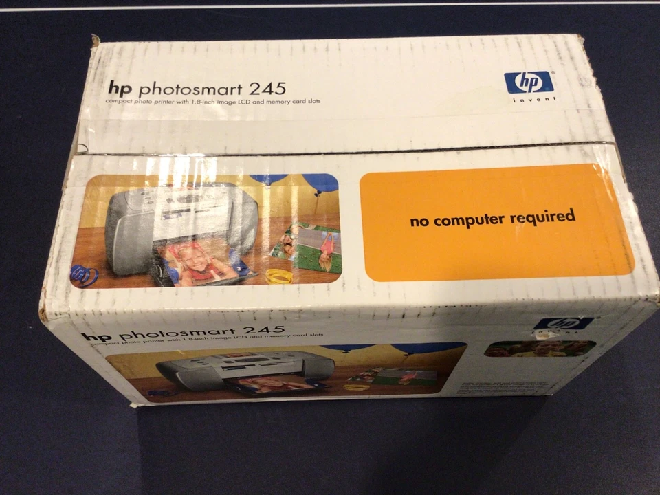 HP Photosmart Portable Digital Photo Printer Photosmart 245 SEALED - Image 2 of 4