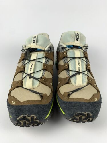 Salomon X The Broken Arm Men's 8.5 Trail Pro Limited ED Chinchilla Teak Acid - Picture 2 of 17