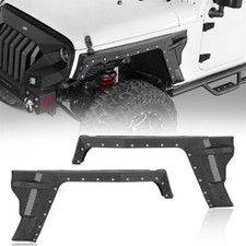 Aggressive Front Fender Flares Wturn Signal Lights For Jeep Wrangler Jk 07-18 Aggressive Front Fender Flares Wturn Signal Lights For Jeep Wrangler Jk 07-18