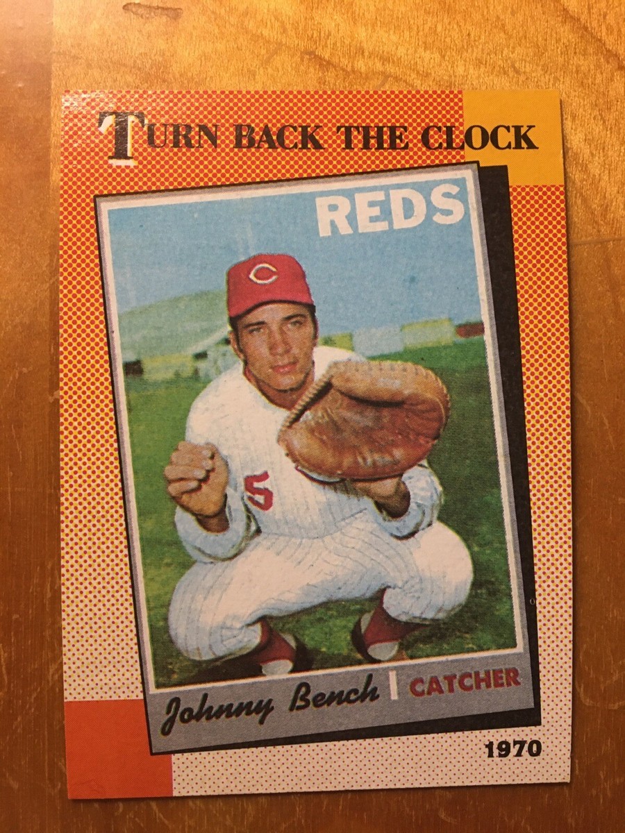 Johnny Bench 1990 Topps Turn Back the Clock #664 | eBay