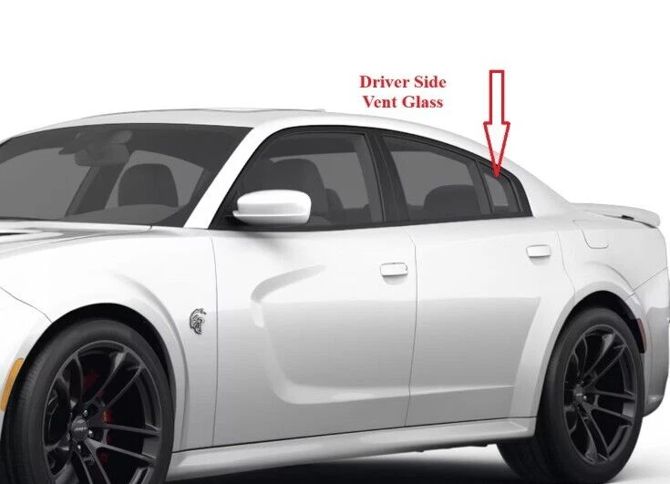 Fits 2011-2023 Dodge Charger Rear Vent Glass Window Driver Side (left) Foto 2 de 2