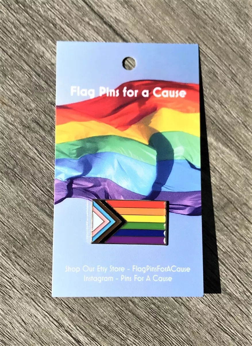 Philadelphia Pride flag buttons in bulk