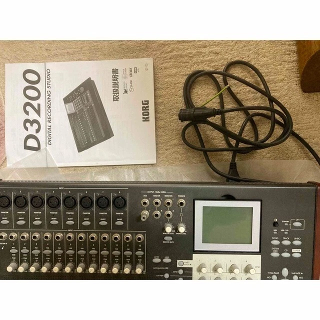 KORG D3200 32 Track MTR Digital Recording Studio With Cable and