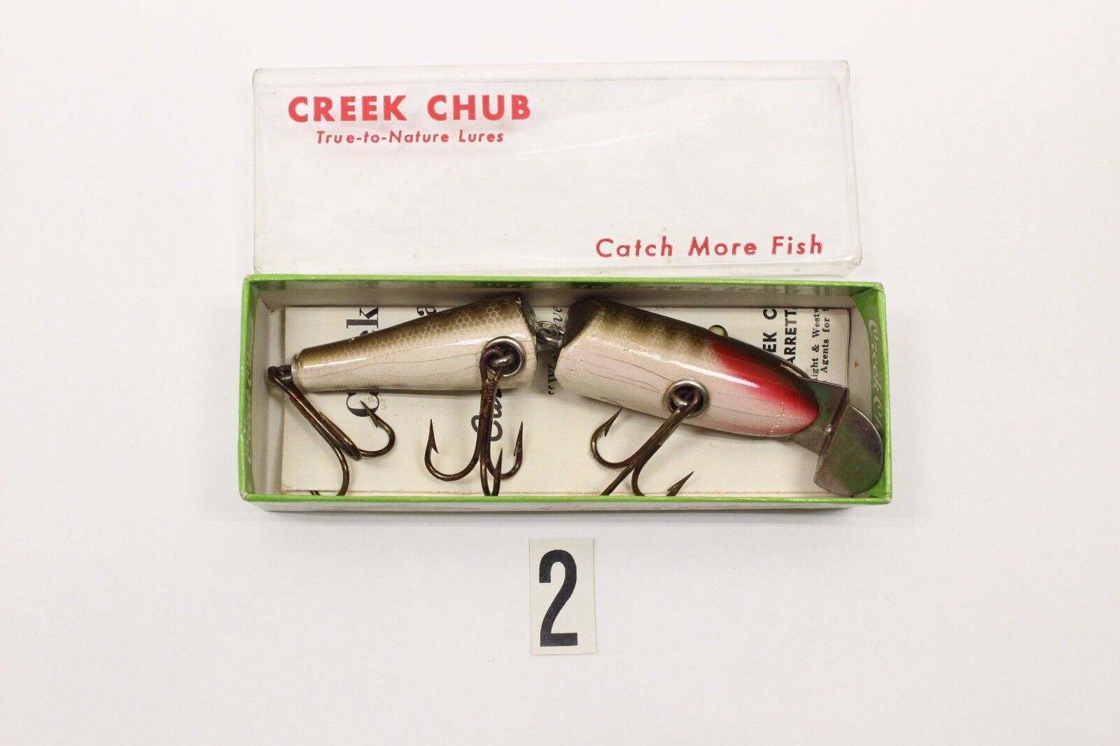 Creek Chub Lure Co. No 2600 Fishing Lure in Box