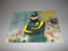 Peter Stöger   BVB  signiert signed Autogramm auf 20x28 Foto in person
