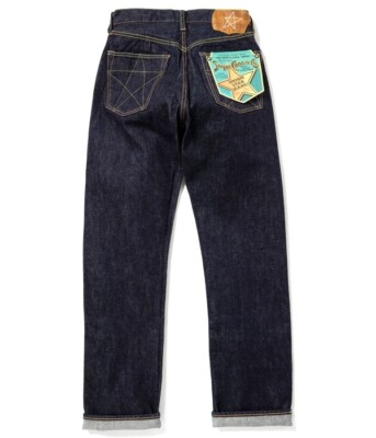 SUGAR CANE SC40065A 421A Men's Union Star Jeans One Wash Denim