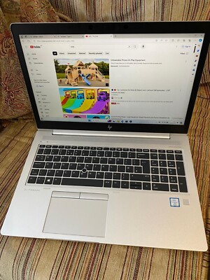 HP EliteBook 850 g5 15.6 Inch TOUCHSCREEN, 256 gb nvme, 16gb Ram