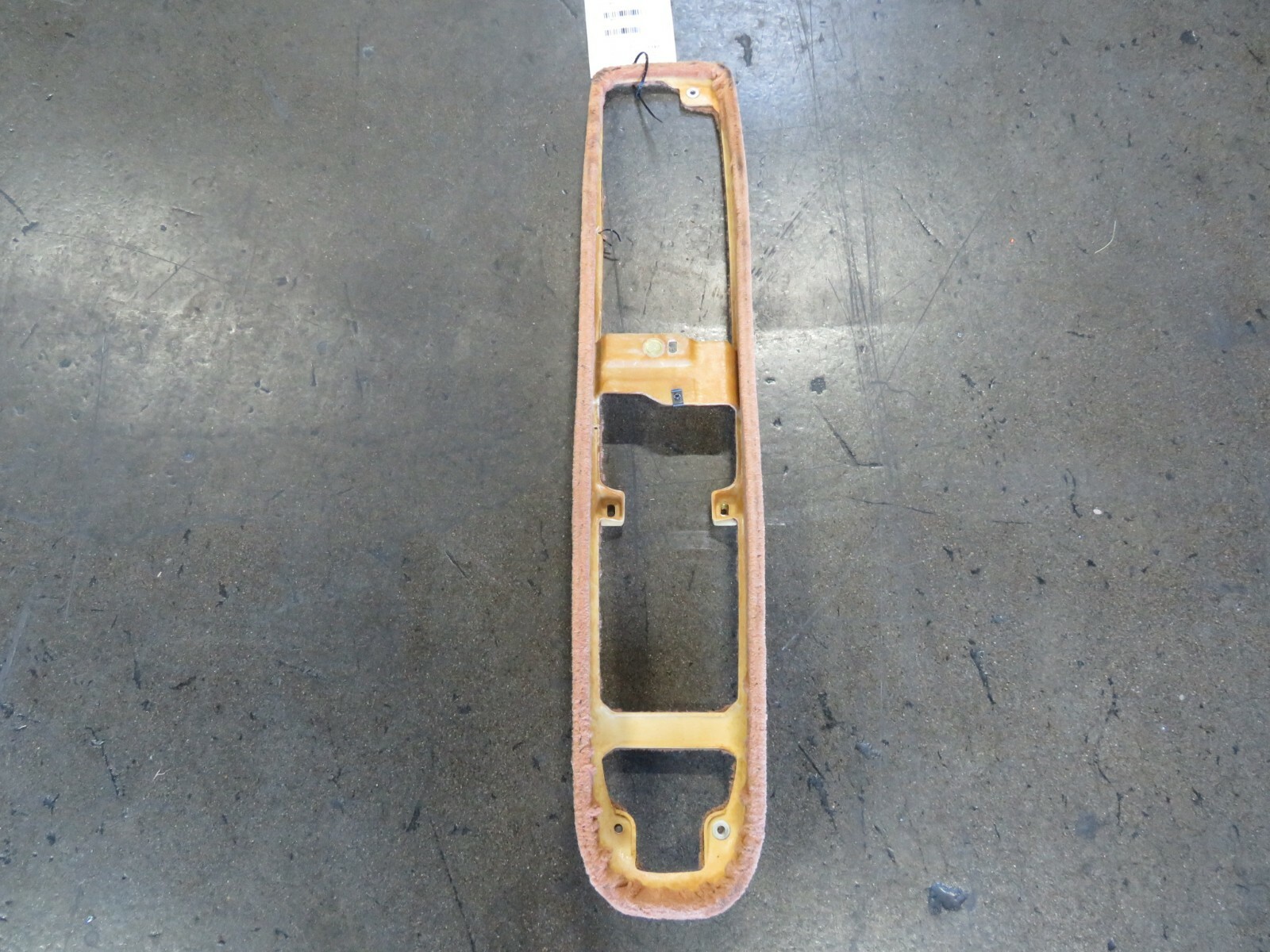 Ferrari 360, Spider, Middle Tunnel Carpet, Beige, Used, P/N 65158496