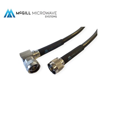 N Stecker Rechter Winkel Auf Uhf PL259 Kabel Coax RG213 Verzinnt Kupfer Tiefsten