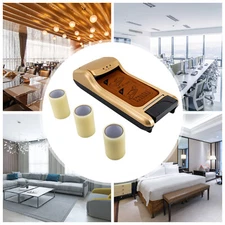 Smart ABS Shoe Cover Machine Home Use Pedal Type Overshoes Dispenser Golden US