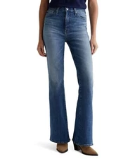 AG Women's Madi Super High-Rise Flare Jeans in Deja Vu
