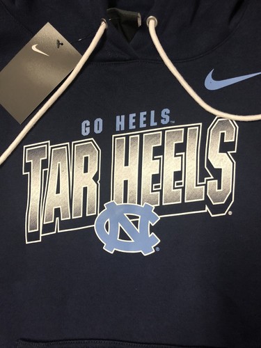 $75 NEW Nike Womens North Carolina Tar Heels UNC Hoodie Navy AV9347-419 Small - Picture 2 of 2