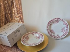 2 Suppenteller Villeroy & Boch „Valeria“ – Ø 23 cm – Unterglasurdekor
