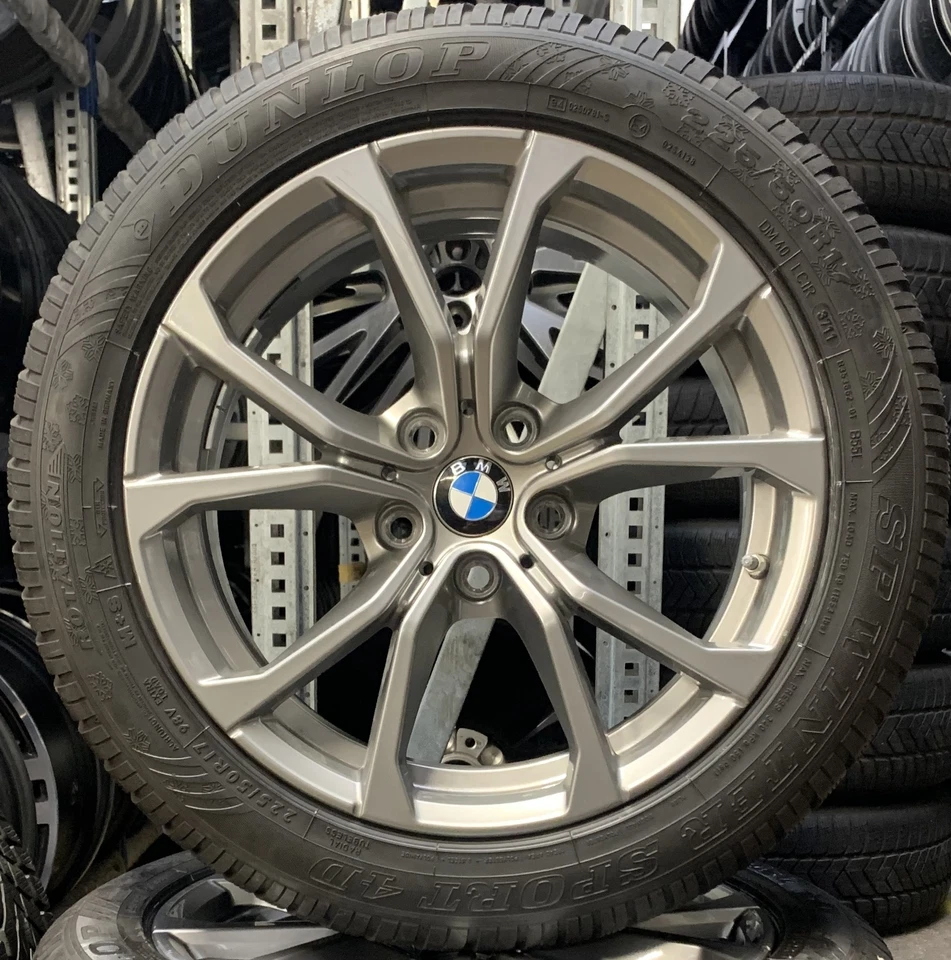 4 Orig BMW Winterräder Styling 776 225/50 R17 98V M+S 3er G20 G21 6883518 738 - Bild 2 von 4