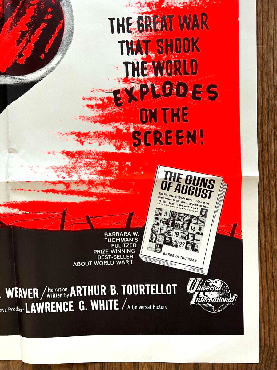 レア映画パンフレット 八月の砲声 The Guns of August 1964 THE GUNS