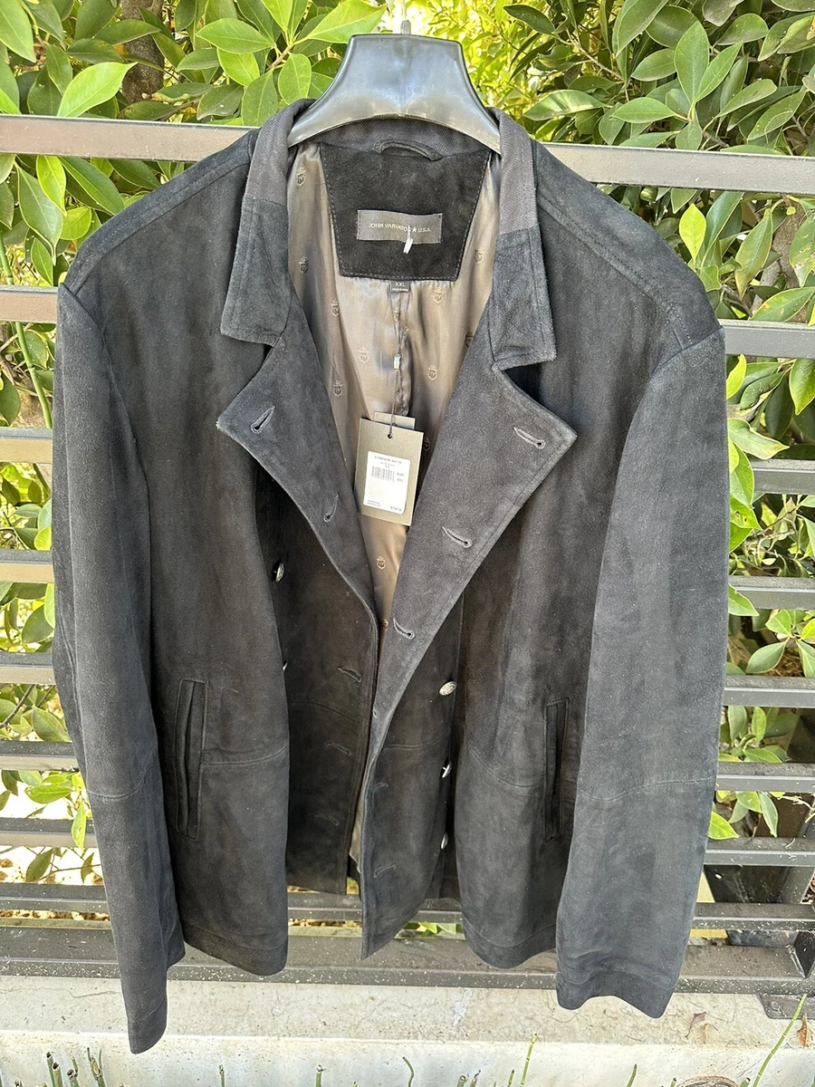 john varvatos   goat suede jacket