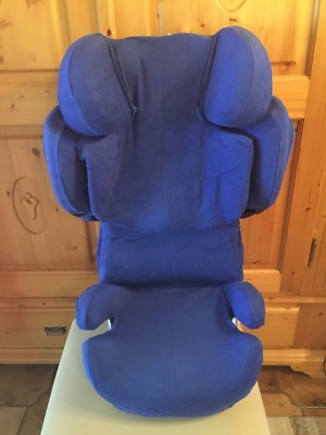 Sommerbezug Schonbezug Frottee für Cybex SOLUTION T I-Fix NEU blau