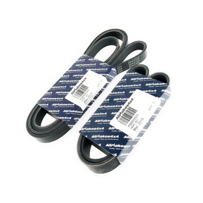 Range Rover Sport LR3 4.4L V8 Primary + Secondary Accessory Drive Belt Allmakes