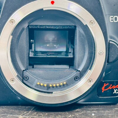 Canon EOS Kiss X2/EF-S 18-55mm (良品） Canon EOS Kiss X2 12.2MP Digital SLR Camera. Made In Japan