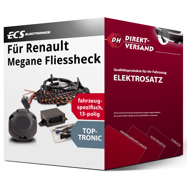 für Renault Megane Fliessheck IV Typ B9A Elektrosatz 13Polig Spezifisch Esatz-image