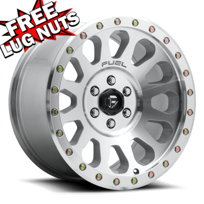 20 inch 20x10 FUEL D647 VECTOR POLISHED wheel rim 5x5 5x127 -18