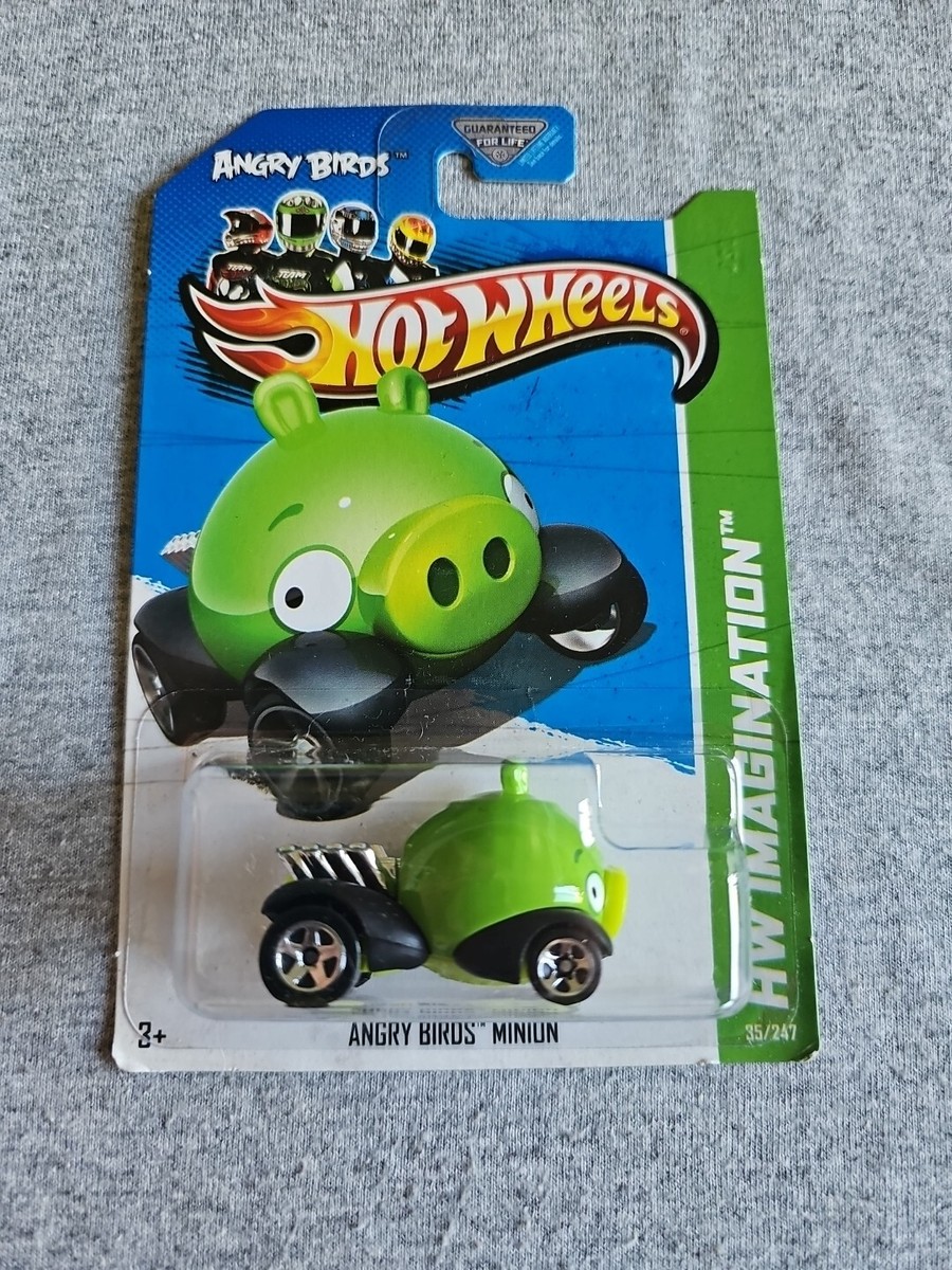 Voiture Miniature Hot Wheels - Hungry Bird Minion (édition 2012), échelle 1/64