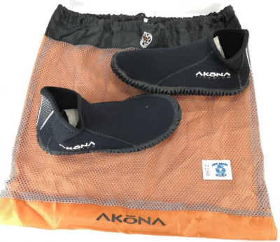 AKONA Slipper Neopren Überziehschuhe Stiefel 3mm Größe 5 Brandneu IN Tasche #