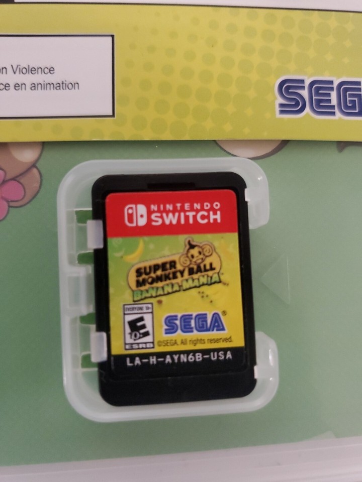 Super Monkey Ball Banana Mania w/ 20th Anniversary Art Book Nintendo