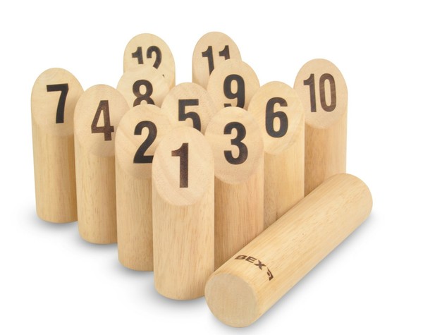 Nummer Kubb Original Wurfspiel Aus Gummibaum Top Neu Number Kubb-image