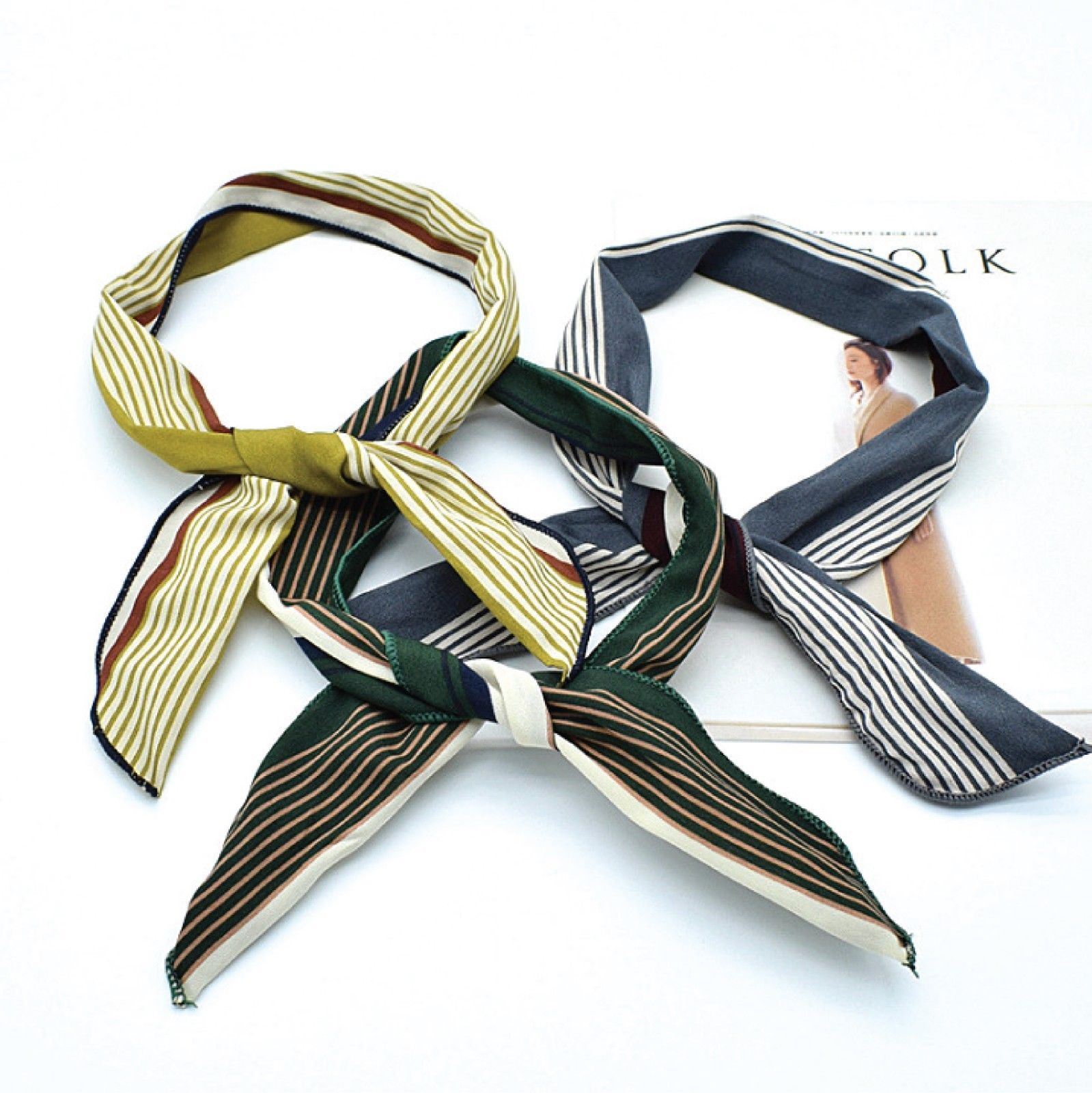 Wire Headband Retro Wired Head Scarf Rockabilly Wire Hair