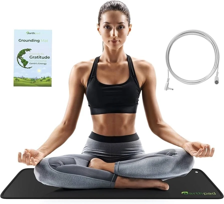 Grounding Mat | 24x16 in Earthing Pad for Relieving Stress, Anxiety  & Inflamati image 1