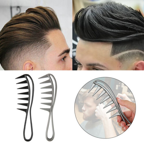 Men Hair Texture Comb Wide Tooth Texturizing Comb Man Oil Head Hair Styling  Comb | eBay