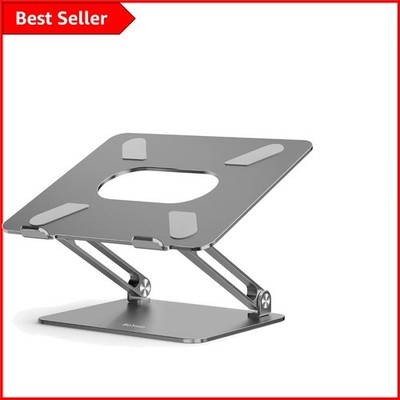 Kompakter ergonomischer Laptopständer - höhenverstellbar & faltbar für 10-17'' Geräte