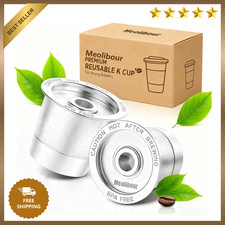2 Pack K Cup Reusable Coffee Pods for Keurig: Stainless Steel Refillable K Cup -