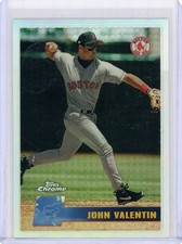 1996 Topps Chrome  Baseball Refractor #46 John Valentin