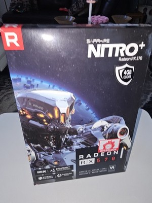 SAPPHIRE Nitro + Radeon RX 580 4GB GDDR5 Graphics Card (11265-07-20G)