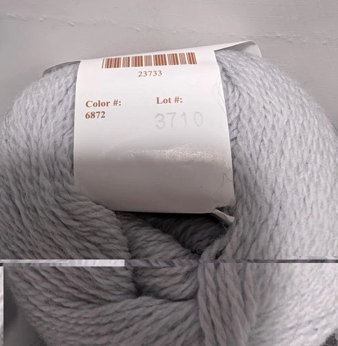 Knit Picks Palette Yarn Lot 7 Balls 100% Wool Mist Grey Merlot Heather 1617 Yds image 3