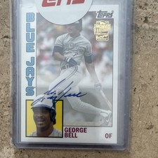 Topps 2017 Archives Fan Favorites Autograph 1984 George Bell #FFA-GB Blue Jays