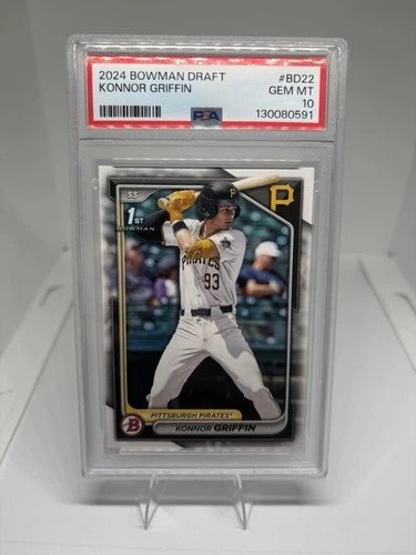 2024 Bowman Draft Konnor Griffin #BD-22 PSA 10