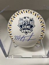 Mark Trumbo 2016 All Star Game Rawlings Baseball Baltimore Orioles Signed