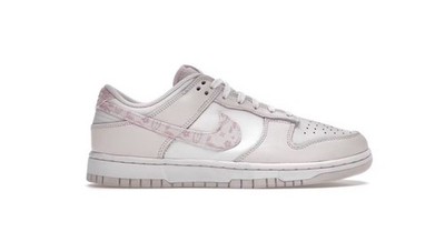 Size 10W Nike Dunk Low Essential Paisley Pack Pink