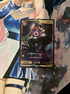 VCARD Gamersupps (Awakened World) 1st Edition/UR/Holo 10/ Arielle