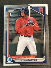 2024 Bowman Chrome 1st PROSPECT ROOKIE Allan Castro, Item 3