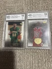 Two Card Upper Deck Basketball Lot Michael Jordan, LeBron James BCCG 10