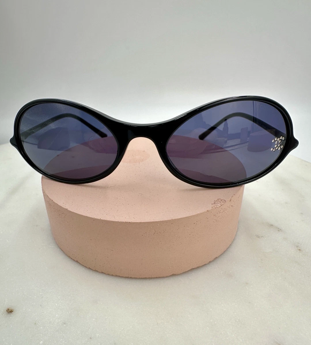 CHANEL Oval Sunglasses for Women with Vintage | eBay