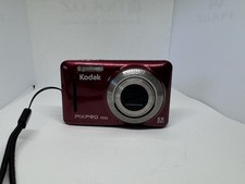 KODAK PIXPRO FZ53 RED DIGITAL CAMERA 16MP 5X WIDE ZOOM FOR PARTS/REPAIR 
