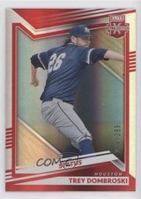 2022 Panini Elite Extra Edition Status Red 294/299 Trey Dombroski III #133 z1r