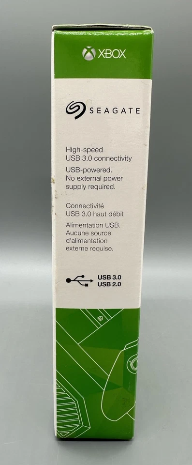 Seagate 2TB Game Drive for Xbox Portable Drive USB Model STEA2000403 Green NEW - Image 4 of 4