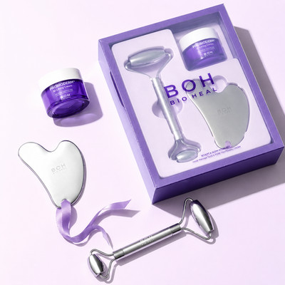 [BIOHEAL] Probioderm Lifting Gua Sha Massager V-line Roller Set